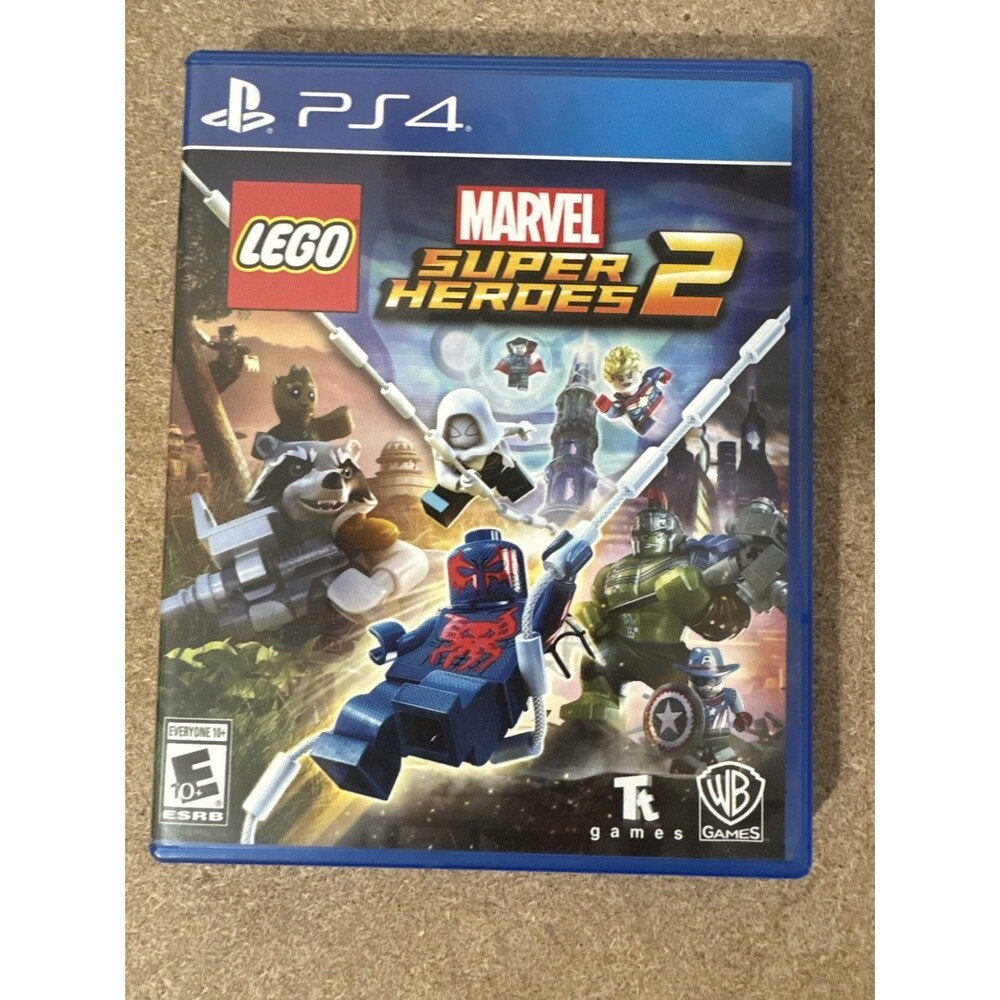 Lego Marvel Superheroes 2 Sony PlayStation 4 PS4 Video Game with Manual